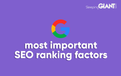 What are the most important ranking factors for Google & SEO?