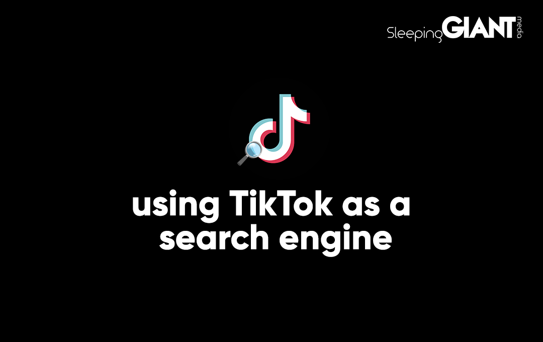 using tiktok as a search engine
