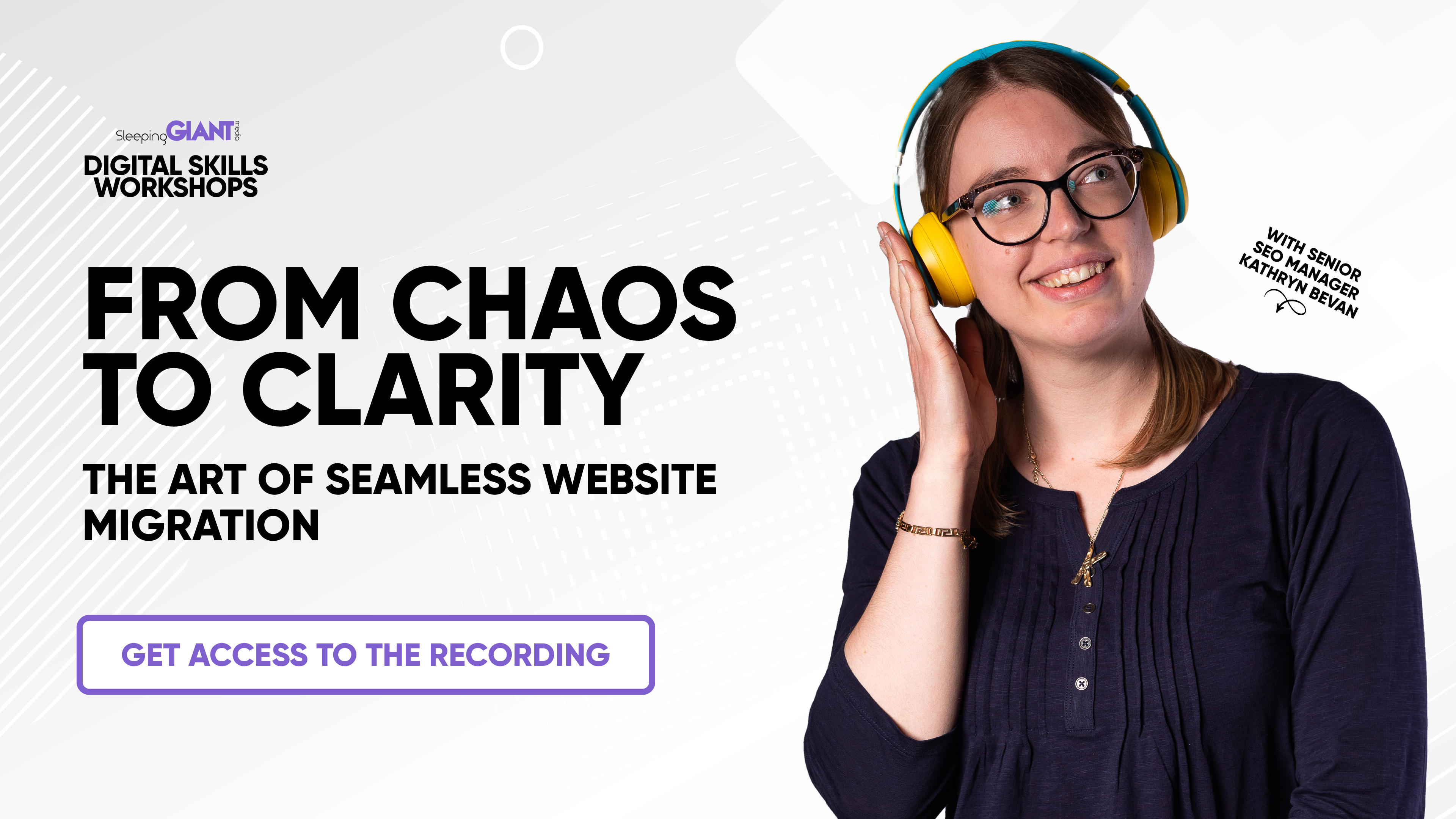 from chaos to clarity the art of seamless website migration, get the recording
