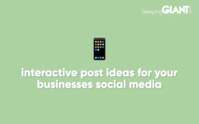 Interactive Social Media: Post Ideas for Your Business