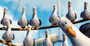 Seagulls from Finding Nemo