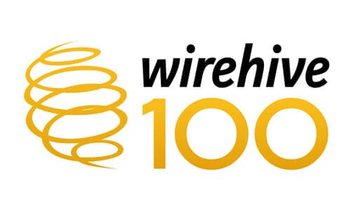 Wirehive 100 logo